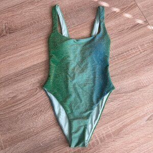 Aerie Sparkle Babewatch One Piece Swimsuit Size XXS